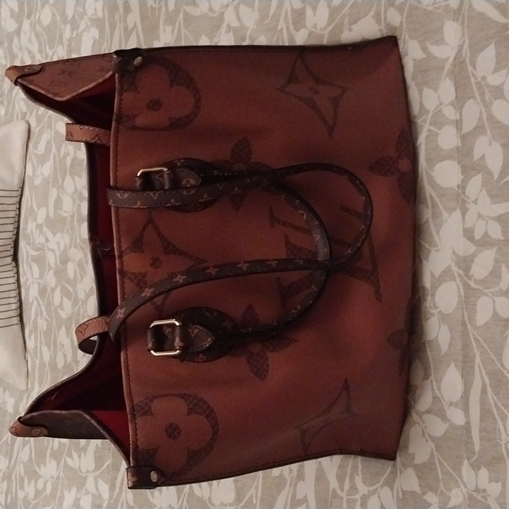 Two Tone Double Handle Tote Bag. Never Used!